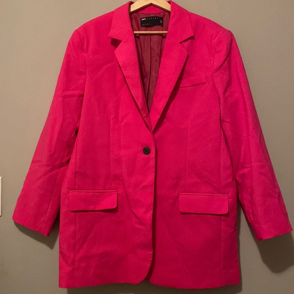 Bright Fuchsia Blazer
